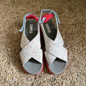 Camper Oruga Slingback Sandals